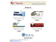 Tablet Screenshot of poczta.euro-net.pl